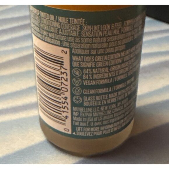 Maybelline Green Edition Superdrop #40 Tinted Oil Jojoba - Picture 4 of 5